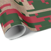 Digitaal kerstinpakpapier cadeaupapier (Rol Hoek)