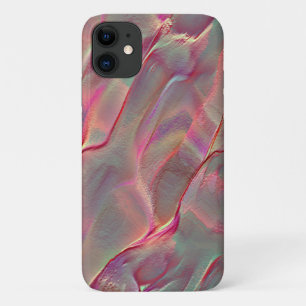 Digitaal koraalachtig rotsverzaking, perzikkleurig Case-Mate iPhone case