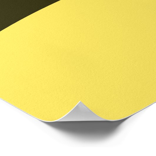 Digitaal kunstgeel strand Poster (Hoek)