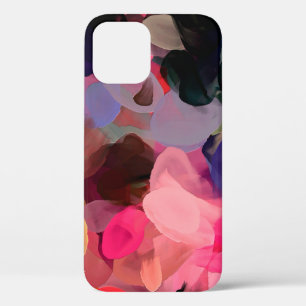 Digitaal kunstmatig abstract patroon. Hand tekenin Case-Mate iPhone Case