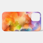 Digitaal kunstmatig abstract patroon. Hand tekenin Case-Mate iPhone Case (Achterkant (horizontaal))