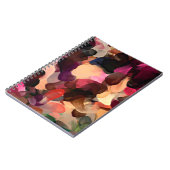 Digitaal kunstmatig abstract patroon. Hand tekenin Notitieboek (Linkerzijde)