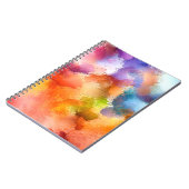 Digitaal kunstmatig abstract patroon. Hand tekenin Notitieboek (Linkerzijde)