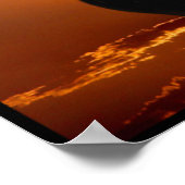 Digitaal kunstwerk Western Cowgirl Print (Hoek)