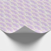 Digitaal lavenderbloemenpatroon, pakpapier (Hoek)