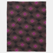 Digitaal licht 1 fleece deken (Voorkant)