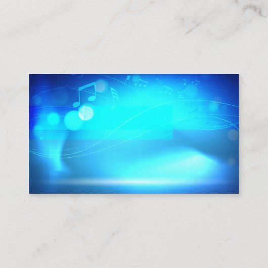 Digitaal Logo | Mixer | Muziek Achtergrond Visitekaartje (Achterkant)