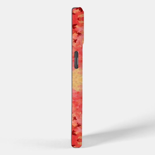 Digitaal Mandala Geel, Roze, en Rood Case-Mate iPhone Case (Achterkant / Rechts)