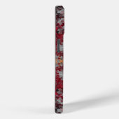 Digitaal Mandala Rood Wit Sinaasappel en Zwart Case-Mate iPhone Case (Achterkant / Rechts)