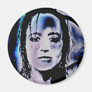 Digitaal meisje magneet