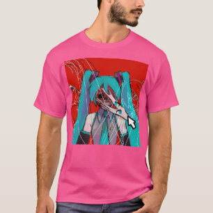 Digitaal meisje t-shirt