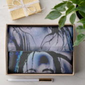 Digitaal meisje tissuepapier (Geschenk)