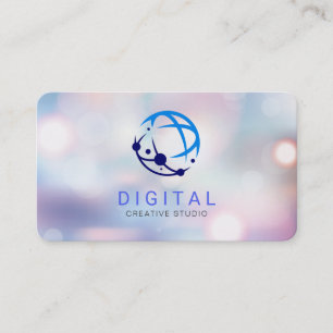 Digitaal Netwerk Tech Logo Visitekaartje