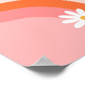 Digitaal of Gedrukt Groovy Welkomstbord Poster (Hoek)