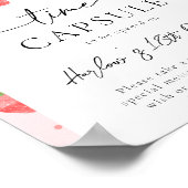 Digitaal of Gedrukt Strawberry Time Capsule teken Poster (Hoek)