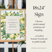 Digitaal of Print Lemon Vrijgezellenfeest Welkomst