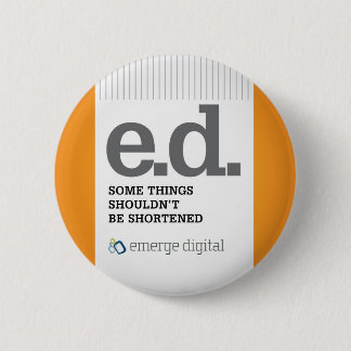 Digitaal opkomen - Kort Ronde Button 5,7 Cm
