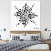 Digitaal Origineel Canvas Afdruk (Insitu (Slaapkamer))