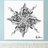 Digitaal Origineel Canvas Afdruk (Insitu (Houten vloer))