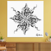 Digitaal Origineel Canvas Afdruk (Insitu (Woonkamer))