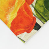 Digitaal papier poppenkatroon fleece deken (Hoek)