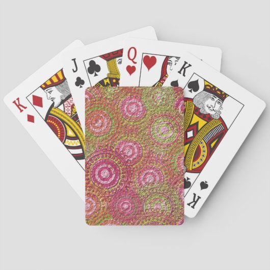 Digitaal papiereffect pokerkaarten (Achterkant)