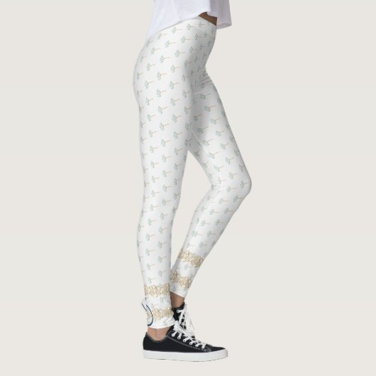 Digitaal papierpatroon 2 leggings (Rechts)