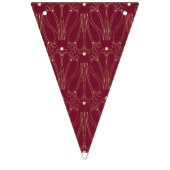 Digitaal papierpatroon vlaggetjes (Tweede vlag)