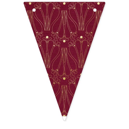 Digitaal papierpatroon vlaggetjes (Tweede vlag)