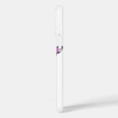 Digitaal personage met Cyberpunk Neon Butterfly Case-Mate iPhone Case (Achterkant / Links)