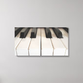 Digitaal pianotoetsenbord canvas afdruk (Voorkant)