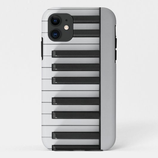 Digitaal pianotoetsenbord Case-Mate iPhone case (Achterkant)