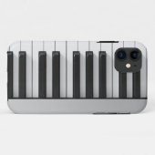 Digitaal pianotoetsenbord Case-Mate iPhone case (Achterkant (horizontaal))