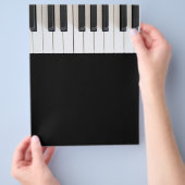 Digitaal pianotoetsenbord flyer (Hand)