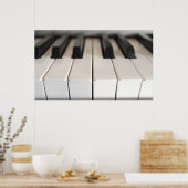 Digitaal pianotoetsenbord poster (Keuken)