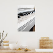 Digitaal pianotoetsenbord poster (Keuken)