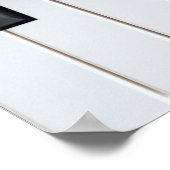 Digitaal pianotoetsenbord poster (Hoek)