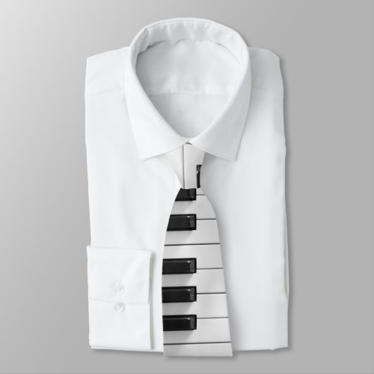 Digitaal pianotoetsenbord stropdas (Gebonden)