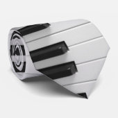 Digitaal pianotoetsenbord stropdas (Opgerold)