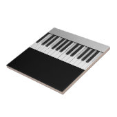 Digitaal pianotoetsenbord tegeltje (Zijkant)