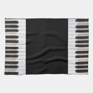 Digitaal pianotoetsenbord theedoek