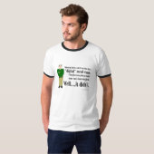 Digitaal rectaal examen t-shirt (Voorkant volledig)