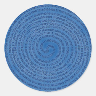 digitaal ronde sticker