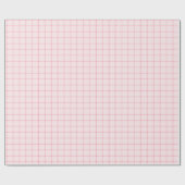 Digitaal rood net cadeaupapier (Vlak)