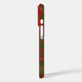 Digitaal samengesteld Tartan-effect rood en groen Case-Mate iPhone Case (Achterkant / Links)