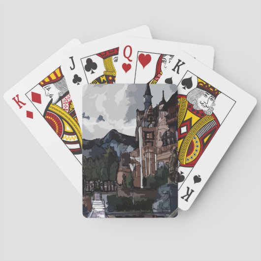 digitaal schilder notitieboek pokerkaarten (Achterkant)