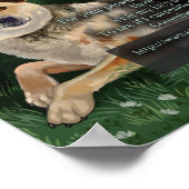 Digitaal schilderen met aangepast poortportret poster (Hoek)