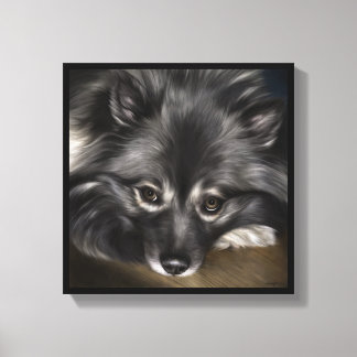Digitaal schilderij Keesdoorn met de titel "Glamor Canvas Afdruk