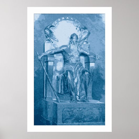 Digitaal schilderij: Odin Poster (Voorkant)