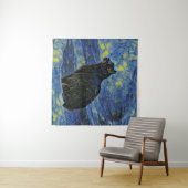 Digitaal schilderij Shambhala cat in Vincent Van G Wandkleed (In Situ (horizontaal))